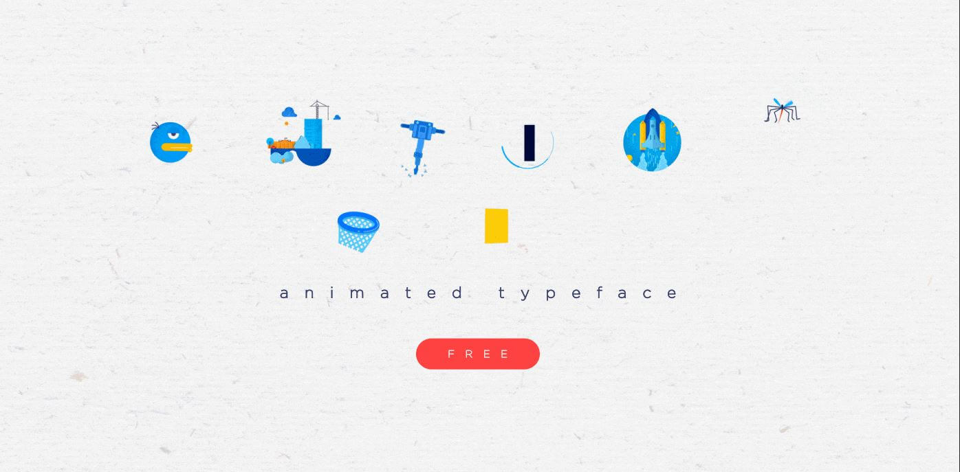 Animation von Schriften gehört ebenfalls zu den Typo Trends 2017
