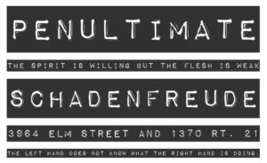 Novelty Fonts funktionieren auch f&uuml;r Flat Webseiten.