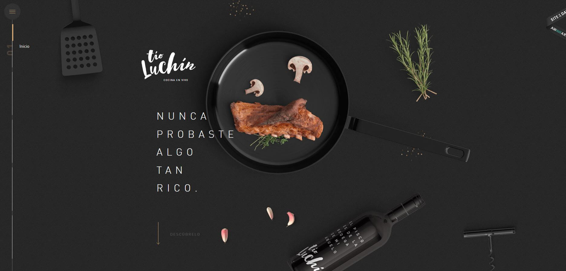 Bei Tio Luchin kredenzen uns die Webdesign Köche ein perfektes Arrangement.